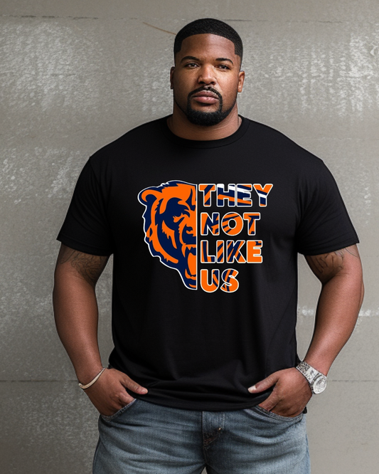 They Not Like Us |  Navy and Orange Bears Men